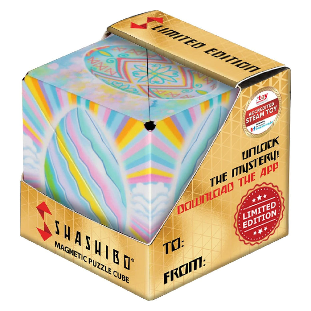 Fun In Motion Shashibo Eggstraordinary Magnetic Puzzle Cube - Radar Toys