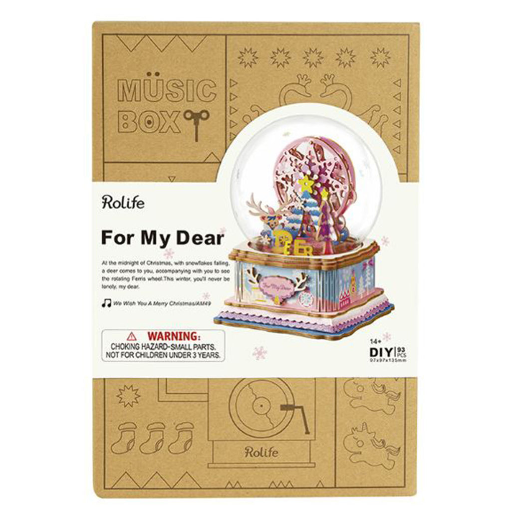 Robotime Rolife For My Dear Music Box Building Set - Radar Toys