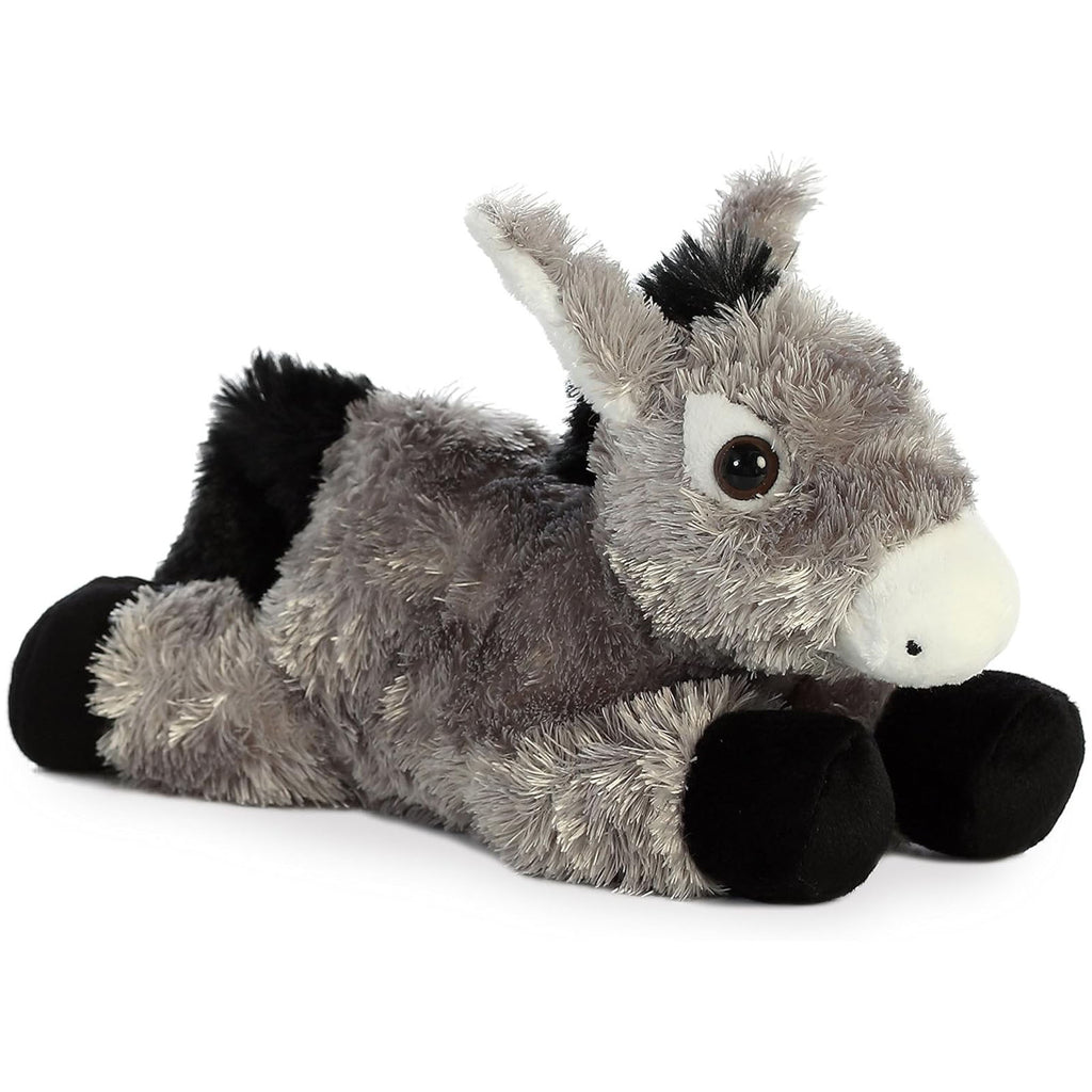 Aurora Mini Flopsie Donkey 8 Inch Plush