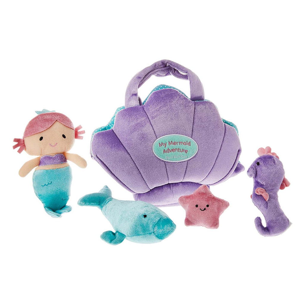 Gund Baby Mermaid Adventure 10 Inch Plush Set - Radar Toys
