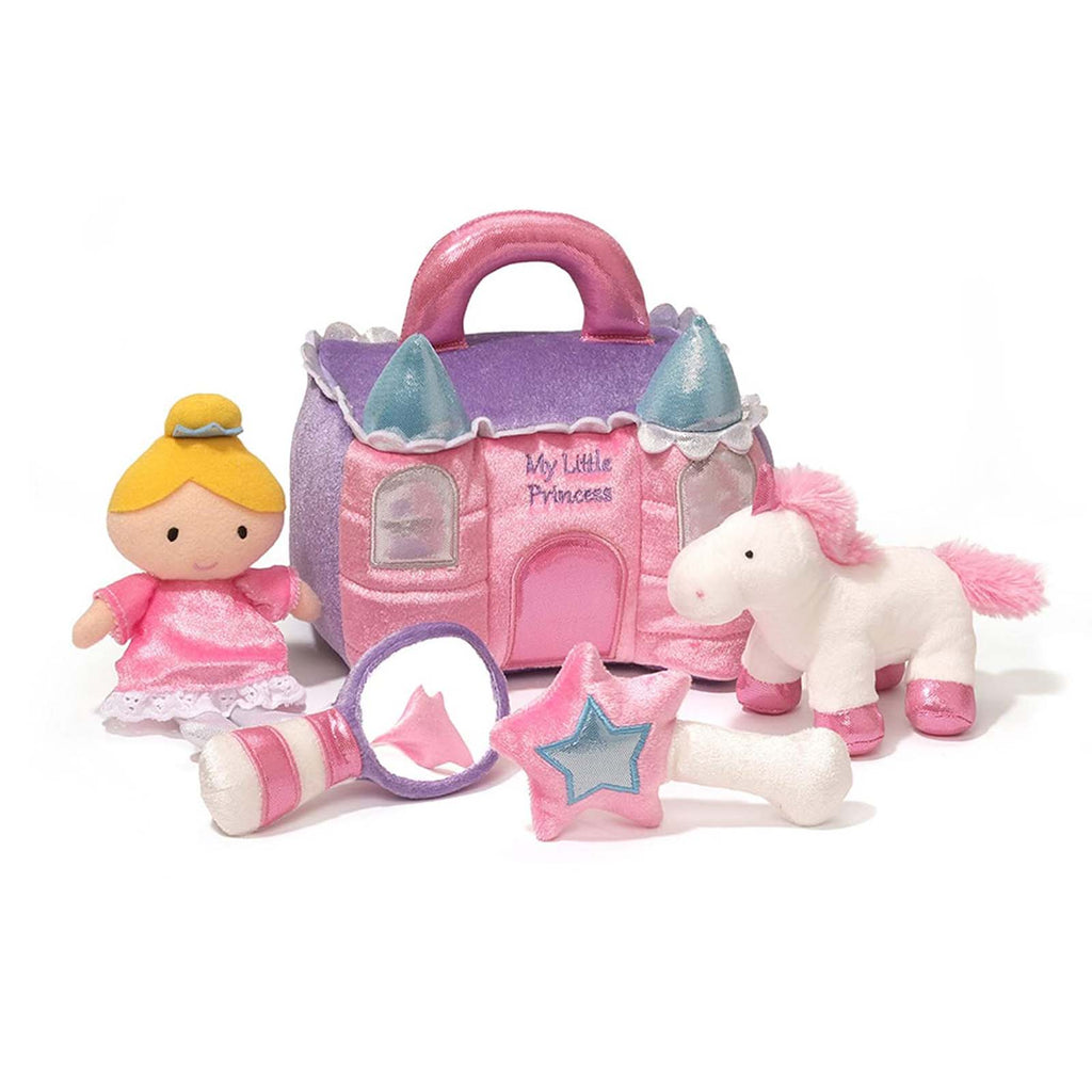 Gund Baby My Little Princess Castle 8 Inch Plush Set