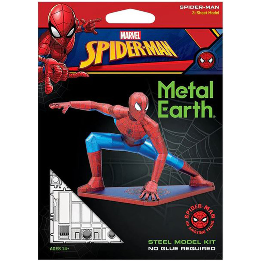 Metal Earth Marvel Spider-Man Model Kit - Radar Toys