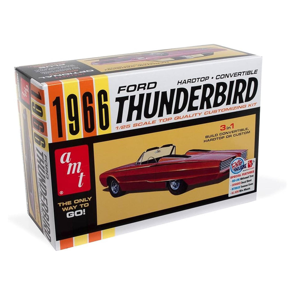 1966 Ford Thunderbird Hardtop Convertible Model Kit - Radar Toys