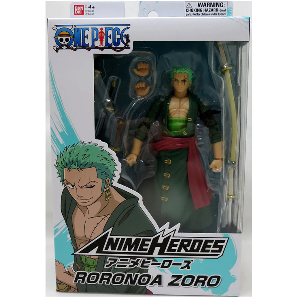 Anime Heroes One Piece Roronoa Zoro Action Figure