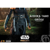 Hot Toys Star Wars The Mandalorian Ahsoka Tano And Grogu Sixth Scale Figure - Radar Toys