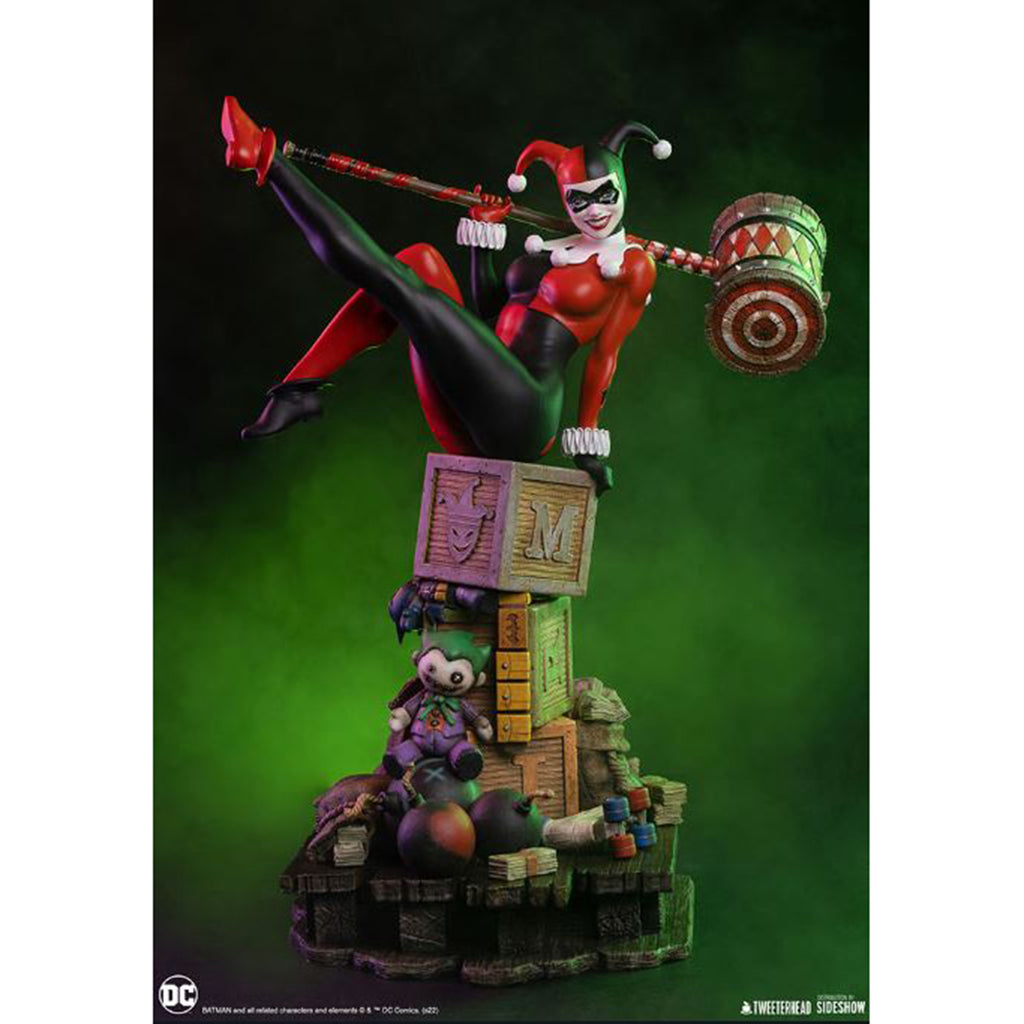 Tweeterhead Harley Quinn Sixth Scale Maquette Statue