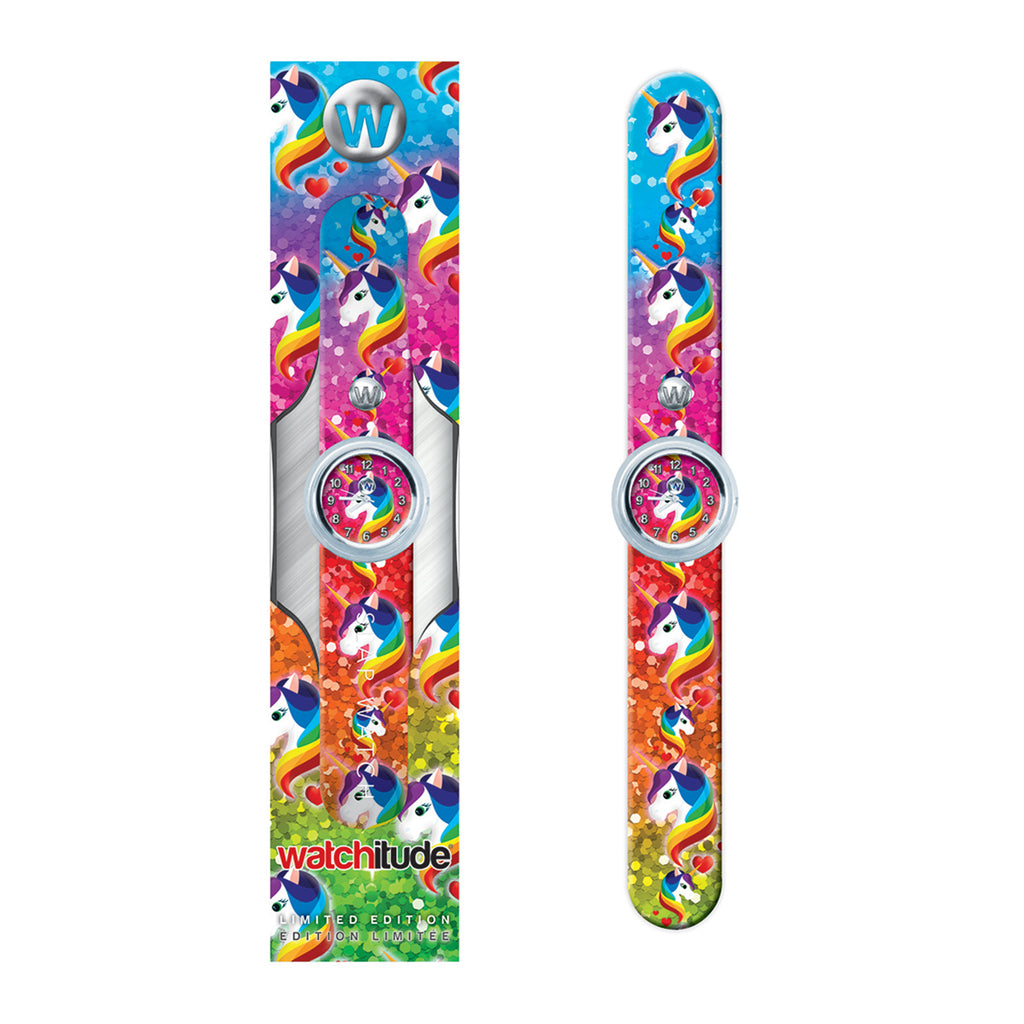 Watchitude Rainbow Unicorns Slap Watch - Radar Toys