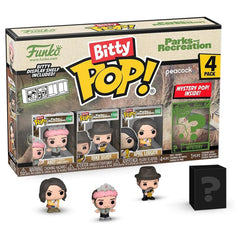 Funko Parks And Recreation Bitty POP Andy As Princess 4 Pack - Radar Toys