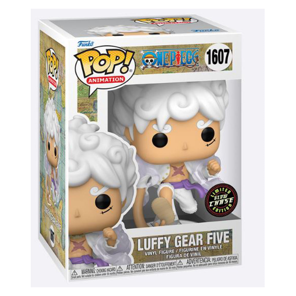 Funko One Piece POP Luffy Gear Five Vinyl Figure CHASE VERSION