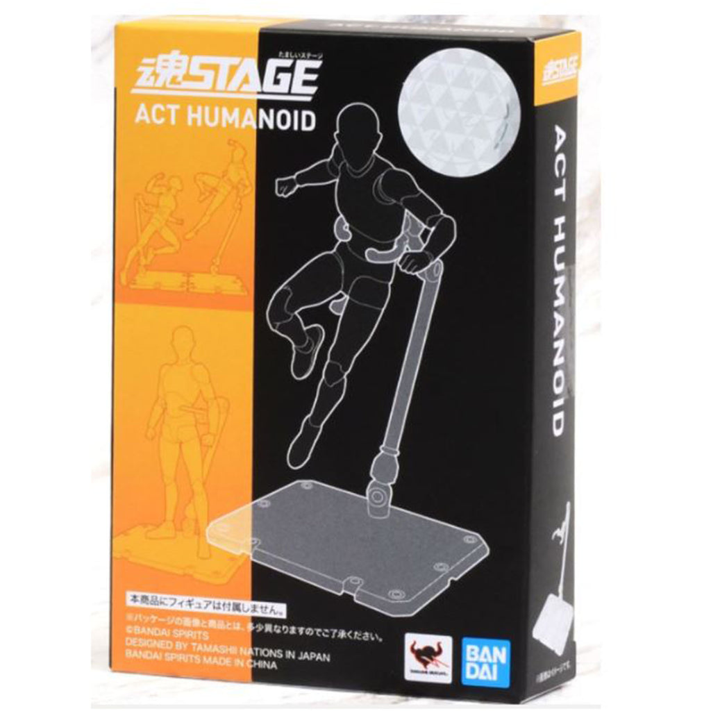 Bandai Tamashi Stage Act 4 Clear Humanoid Stand Support