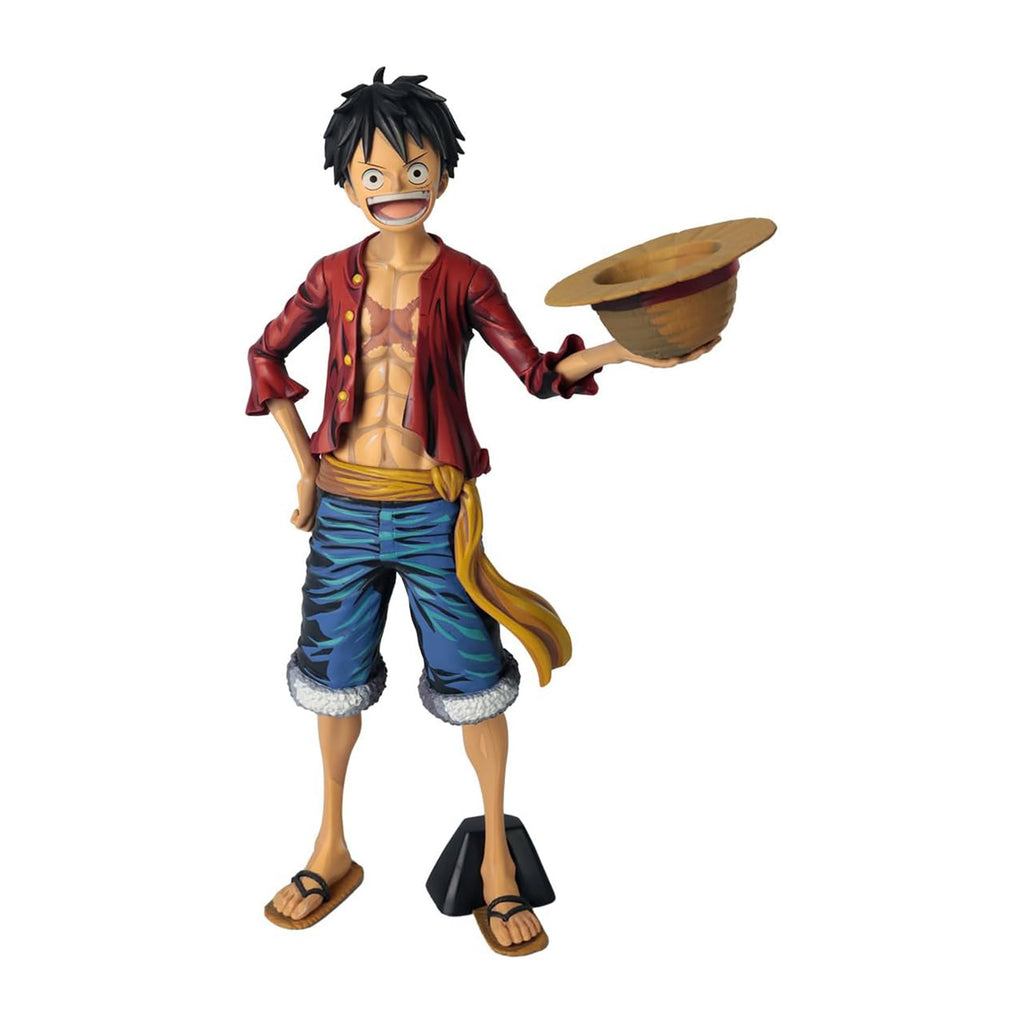 Banpresto One Piece Grandista Nero Monkey D Luffy Manga Dimensions Statue