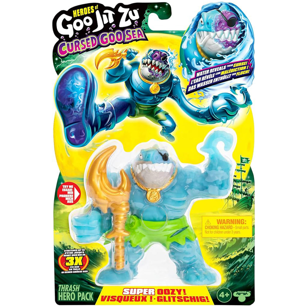 Goo Jit Zu Cursed Goo Sea Thrash Hero Pack - Radar Toys