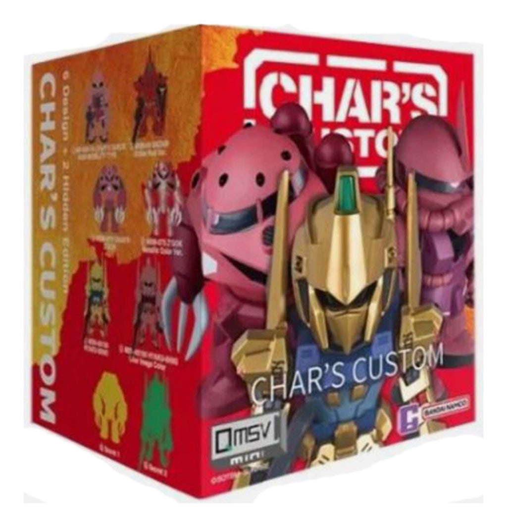 Bandai Qmsv Mini Char's Custom Single Blind Box Figure