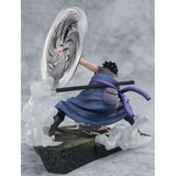 Bandai Naruto Shippuden Figuarts Zero Sasuke Uchiha Light And Dark Of The Mangekyo Sharingan Figure - Radar Toys