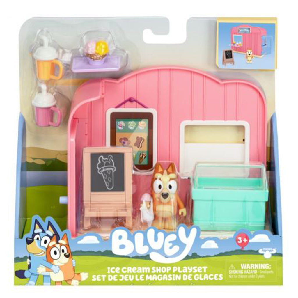 Moose Bluey Ice Cream Shop Playset - Radar Toys