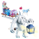 Playmobil Magic Yeti With Sleigh Building Set 9473 - Radar Toys