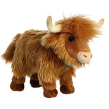 Aurora Miyoni Highland Cattle 10 Inch Plush Figure - Radar Toys