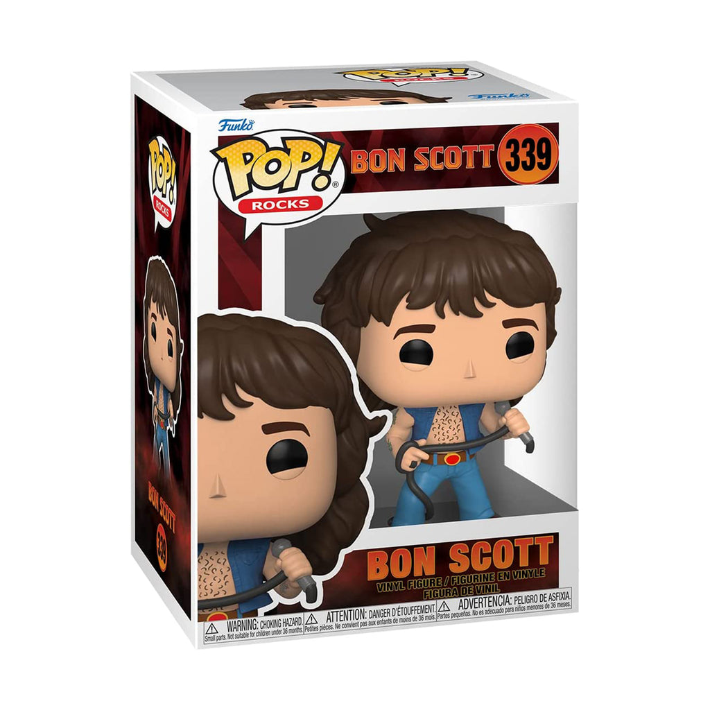 Funko ACDC Rocks POP Bon Scott Vinyl Figure
