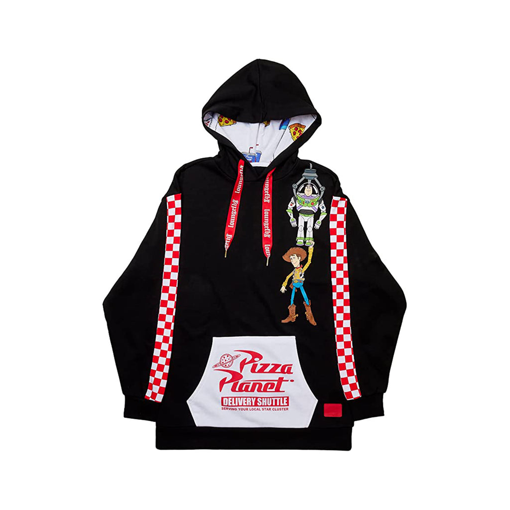 Loungefly Pixar Toy Story Pizza Planet Unisex Hoodie Small