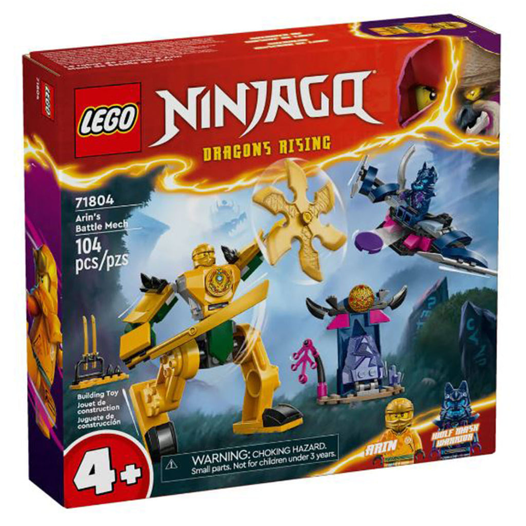 LEGO® Ninjago Dragon's Rising Arin's Battle Mech Building Set 71804 - Radar Toys