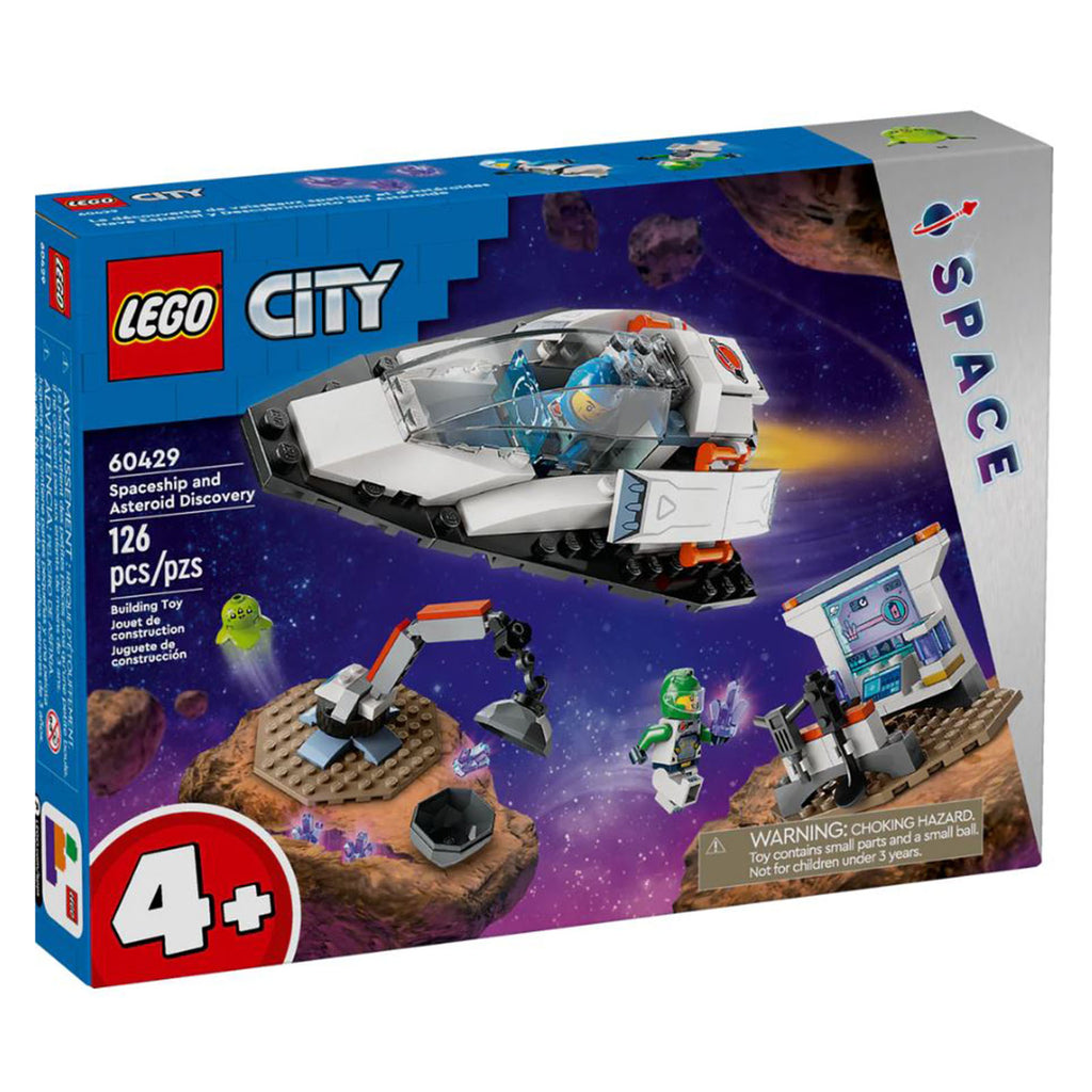 LEGO® City Spaceship And Asteroid Discovery Building Set 60429 - Radar Toys