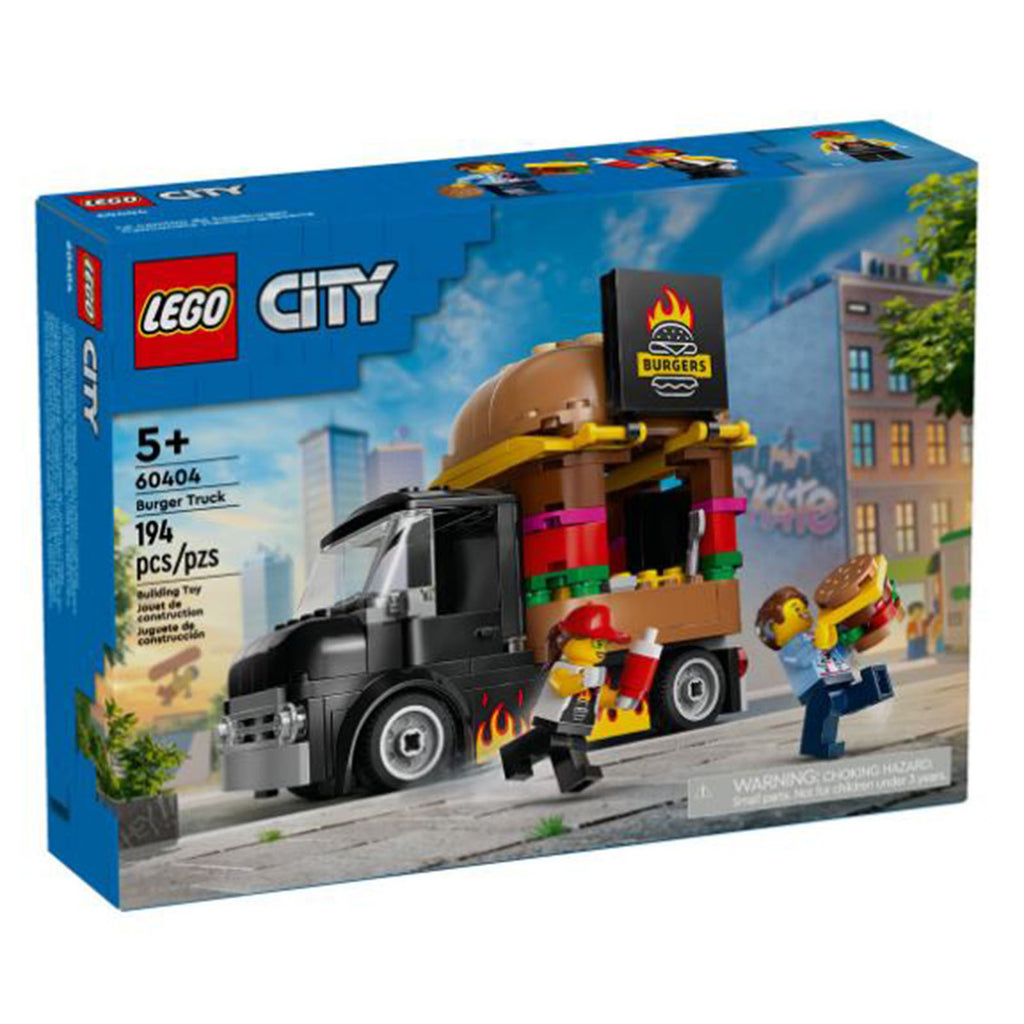 LEGO® City Burger Truck Building Set 60404 - Radar Toys
