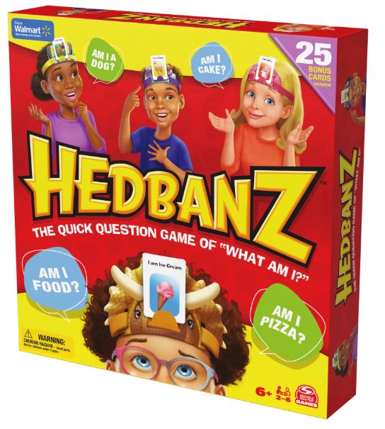 Spin Master Hedbanz 2nd Edition Party Game - Radar Toys