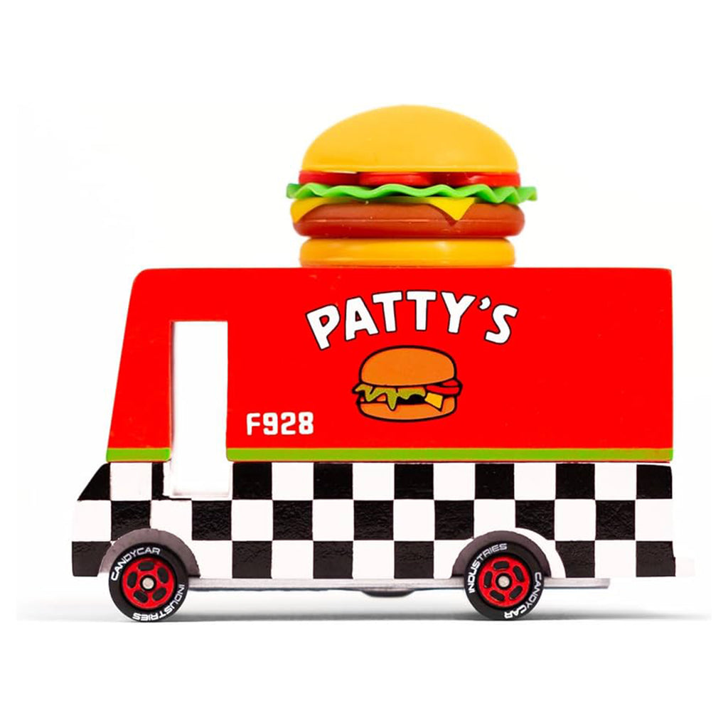 Candylab Hamburger Van Vehicle Die Cast Car F928
