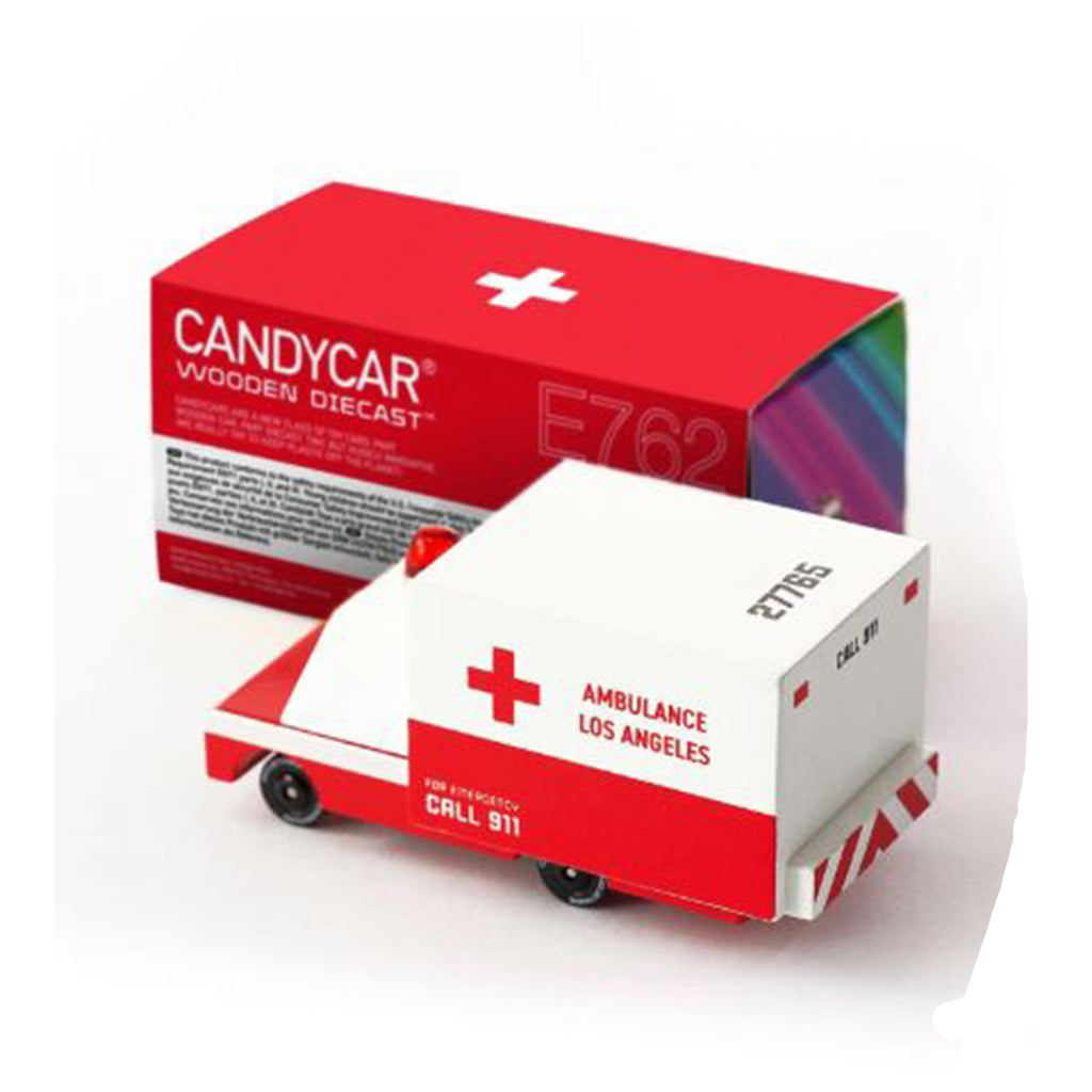 Candylab Ambulance Van Vehicle Die Cast Car E762 - Radar Toys