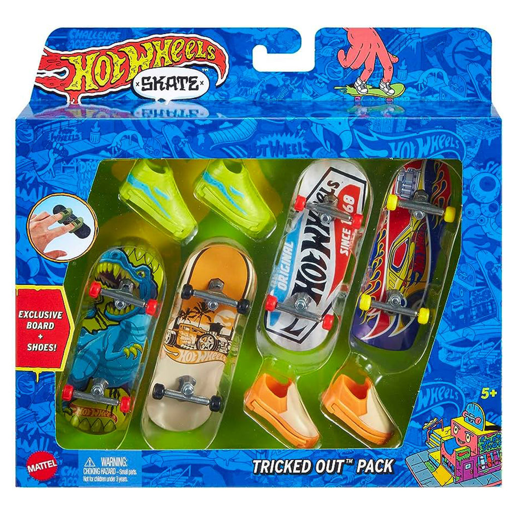 Hot Wheels Skate Tricked Out Pack - Radar Toys