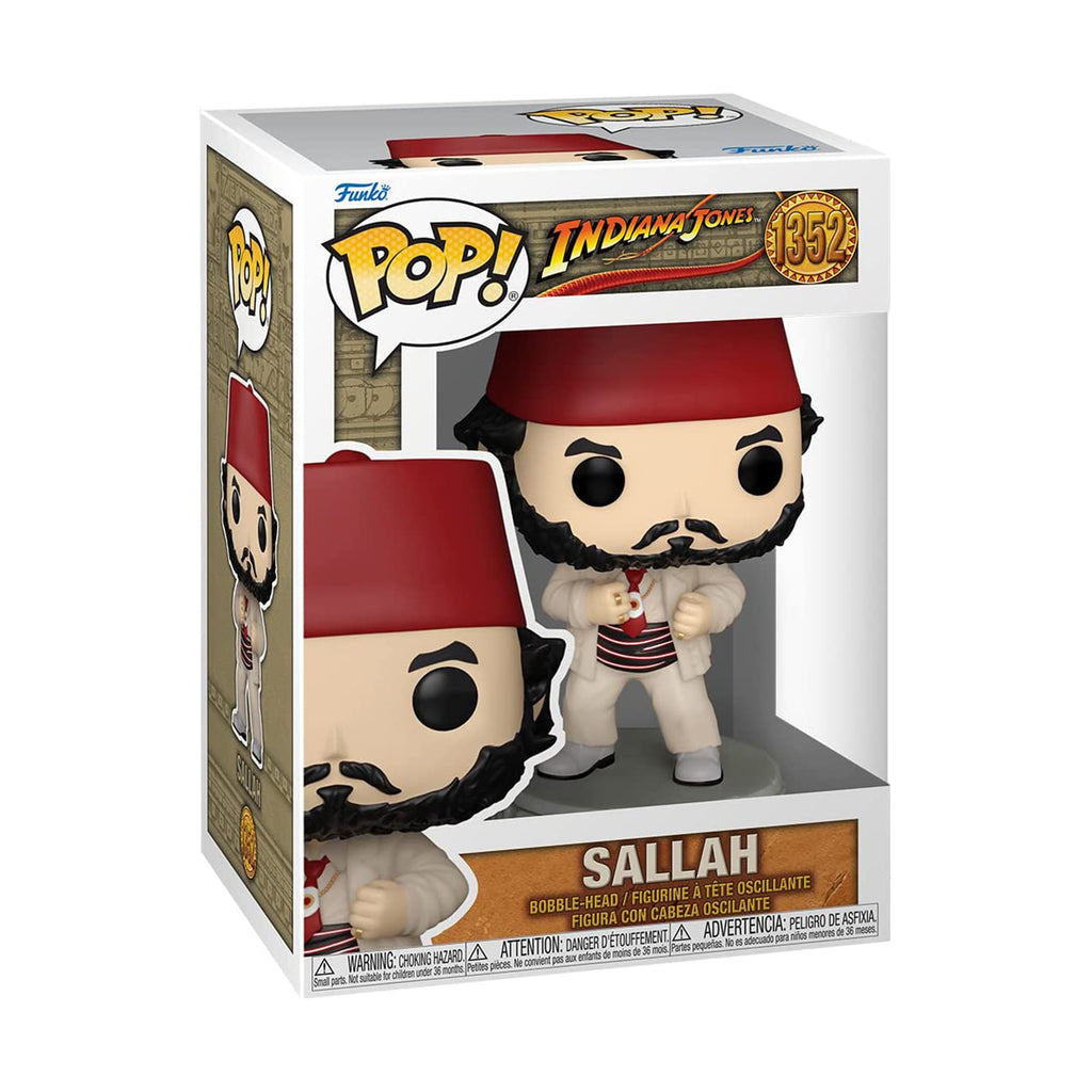 Funko Indiana Jones The Last Crusade POP Sallah Figure