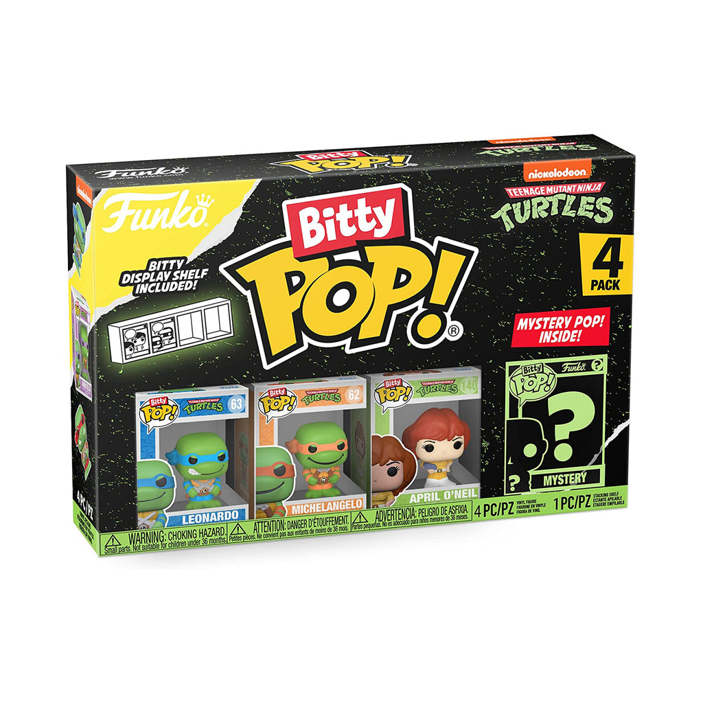 Funko Bitty POP Teenage Mutant Ninja Turtles Leonardo 4 Pack Set