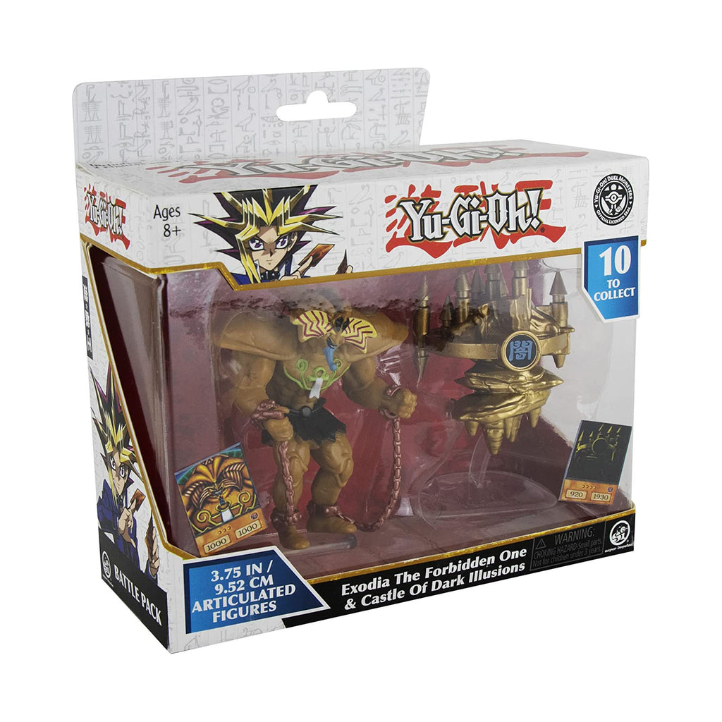 Super Impulse Yu-Gi-Oh Exodia The Forbidden One And Castle Of Dark Illusions 3.75 Inch Figure Set - Radar Toys