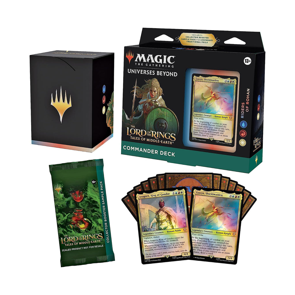 Magic The Gathering The Lord Of The Rings Riders Of Rohan Commander Deck - Radar Toys