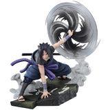 Bandai Naruto Shippuden Figuarts Zero Sasuke Uchiha Light And Dark Of The Mangekyo Sharingan Figure - Radar Toys