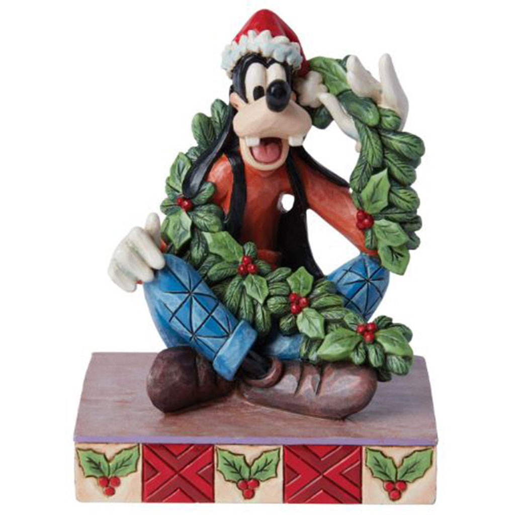 Enesco Disney Traditions A Goofy Christmas Figurine 6015011