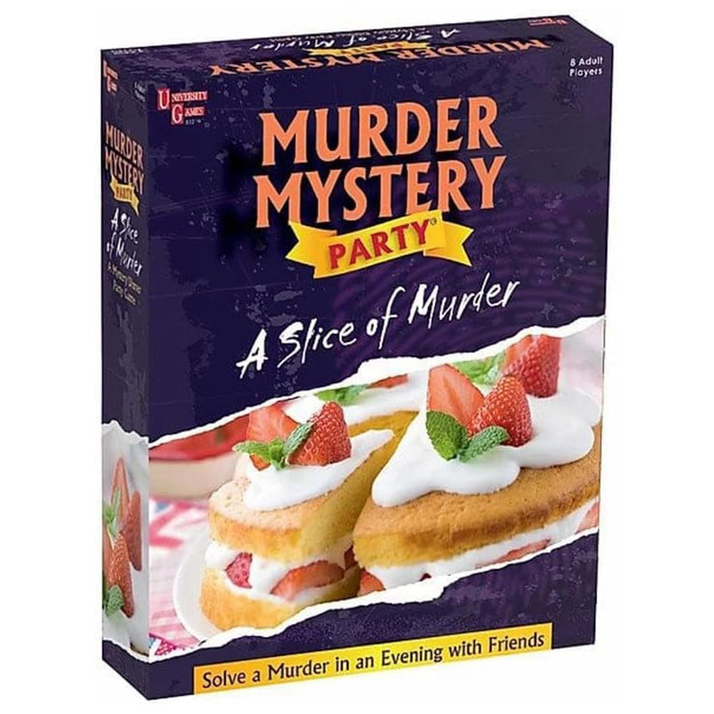 University Games Murder Mystery Party A Lice Of Murder Mystery Dinner Party Game