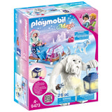 Playmobil Magic Yeti With Sleigh Building Set 9473 - Radar Toys