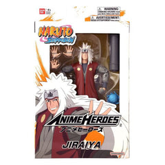 Bandai Naruto Anime Heroes Jiraiya Action Figure - Radar Toys