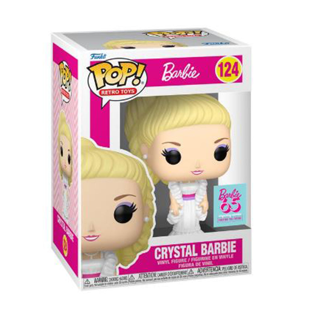 Funko Barbie POP Retro Toys Crystal Barbie Vinyl Figure