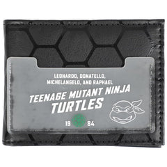 Bio World Teenage Mutant Ninja Turtles Rubber Pocket Bi-Fold Wallet - Radar Toys