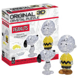 BePuzzled Peanuts Snoopy And Charlie Brown Deluxe Level 1 3D Puzzle - Radar Toys