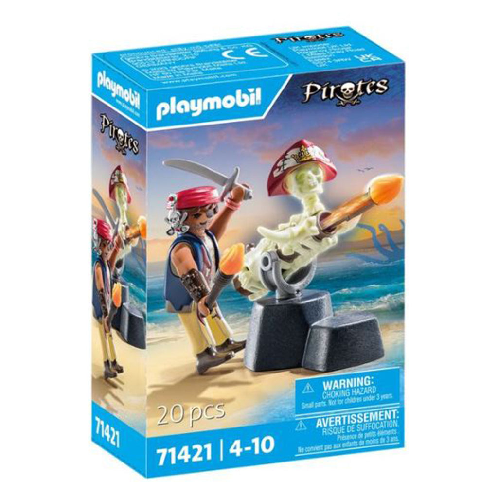 Playmobil Pirates Cannon Master Building Set 71421