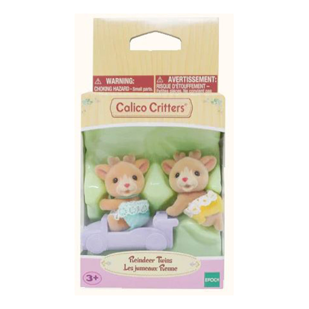 Calico Critter Reindeer Twins Set