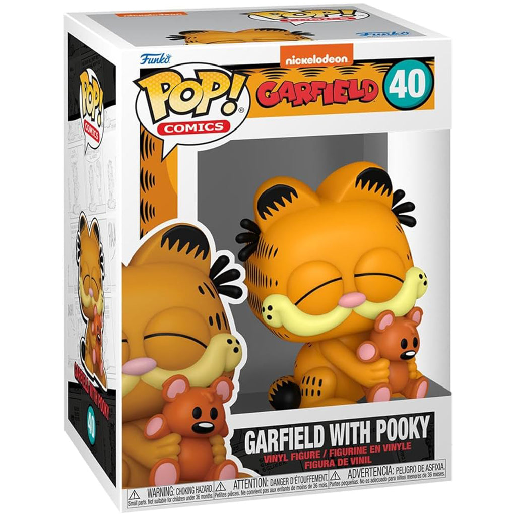 Funko Garfield POP Comics Garfield With Pooky Vinyl Figure