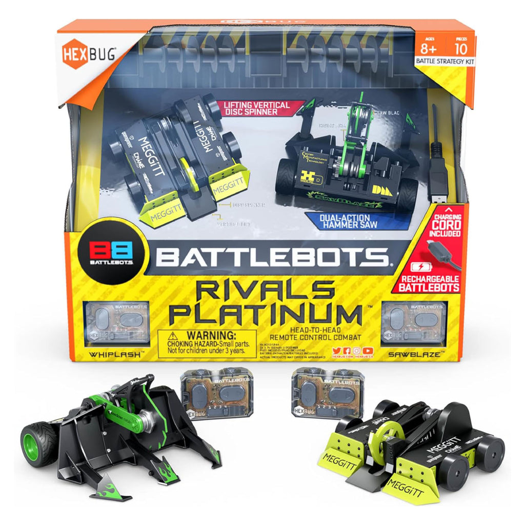 Spin Master HEXBUG Battlebots Rivals Platinum Set - Radar Toys