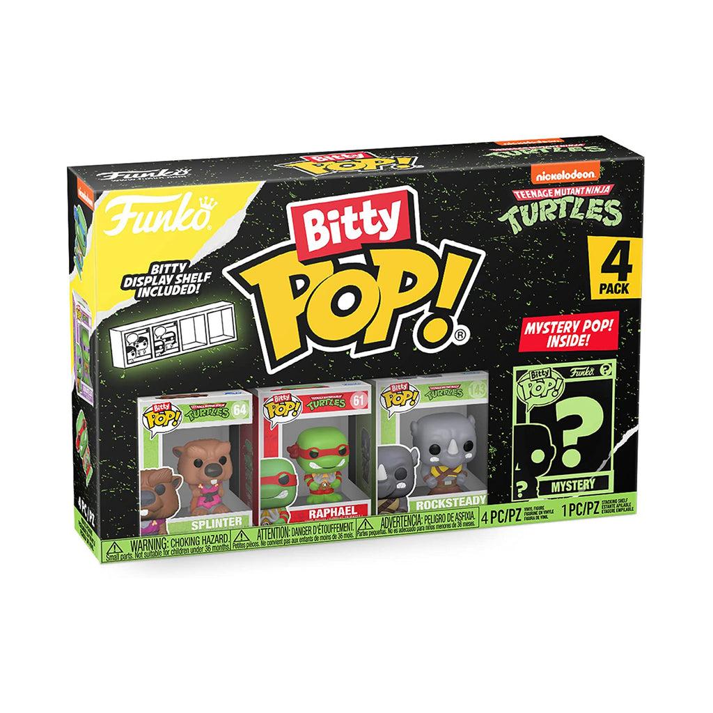 Funko Bitty POP Teenage Mutant Ninja Turtles Splinter 4 Pack Set