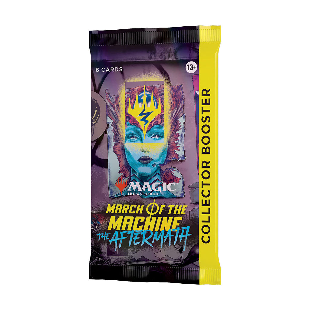 Magic The Gathering March Of The Machines Aftermath Collector Booster Pack - Radar Toys
