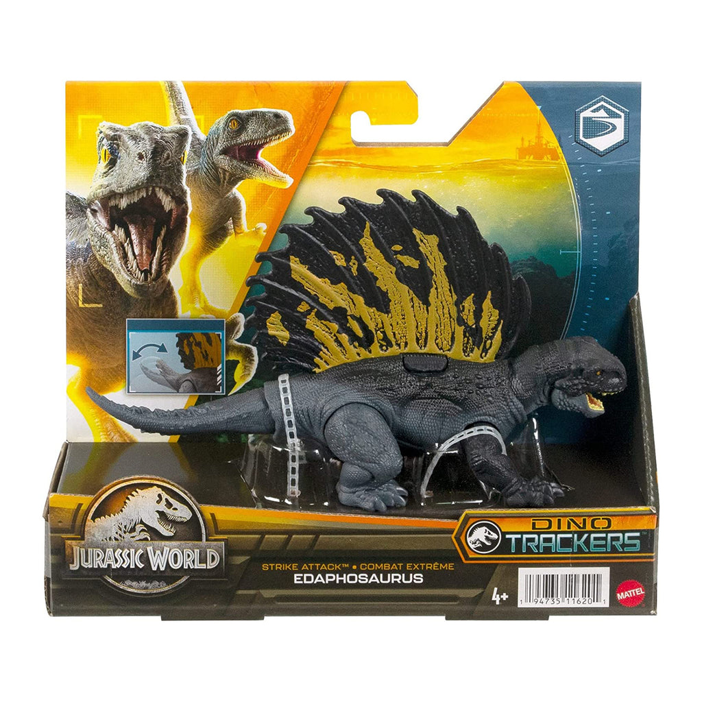 Jurassic World Strike Action Edaphosaurus Figure
