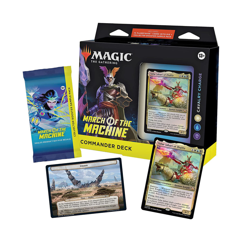 Magic The Gathering March Of The Machines Cavalry Charge Commander Deck - Radar Toys